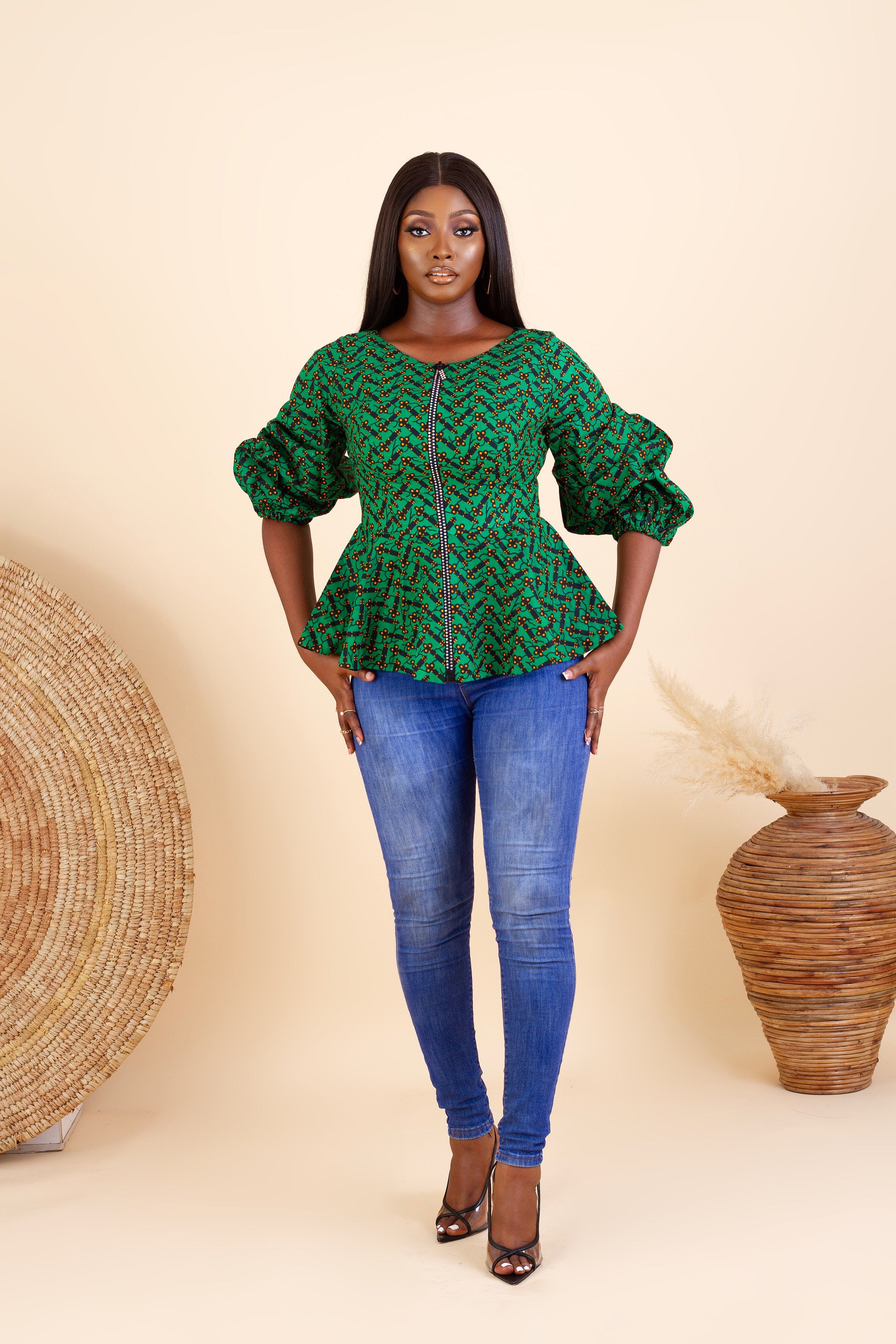 BODET Q - Eniola Top-Green