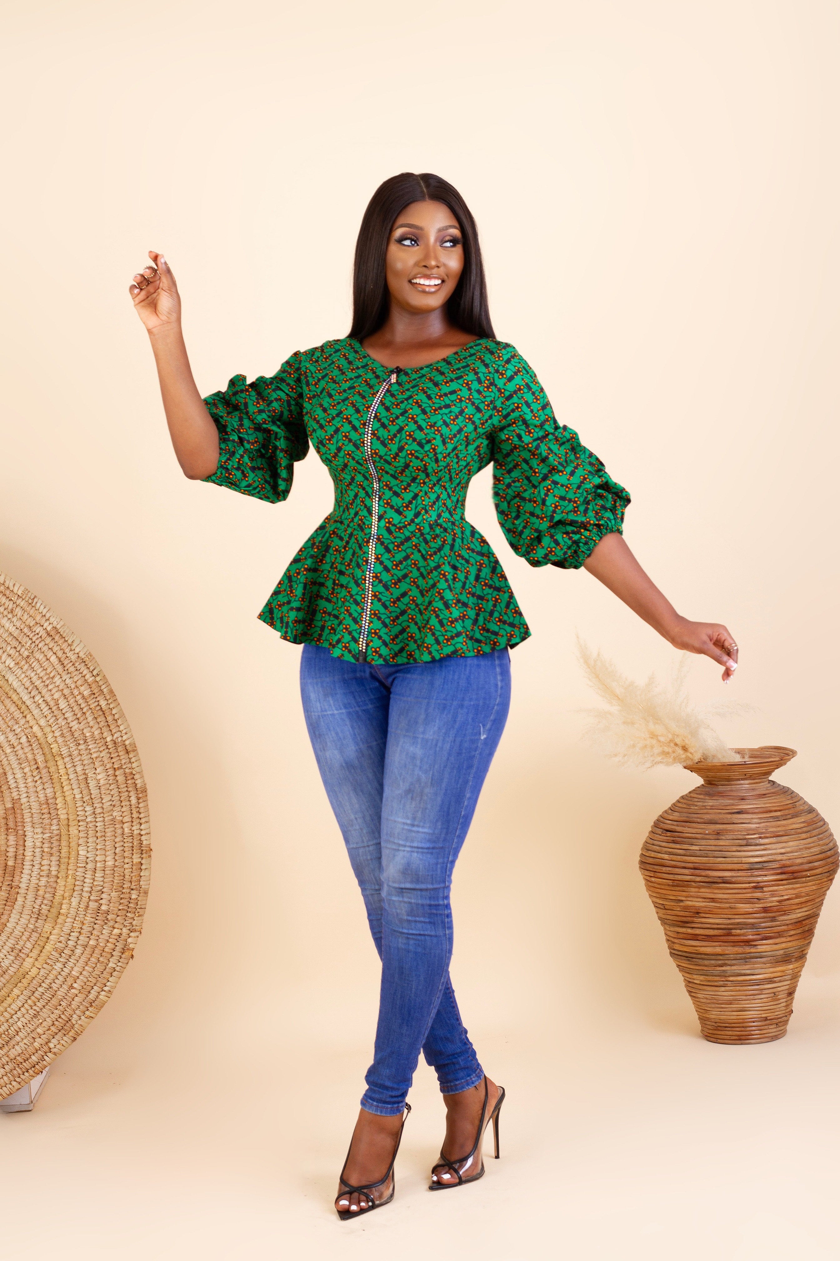 BODET Q - Eniola Top-Green