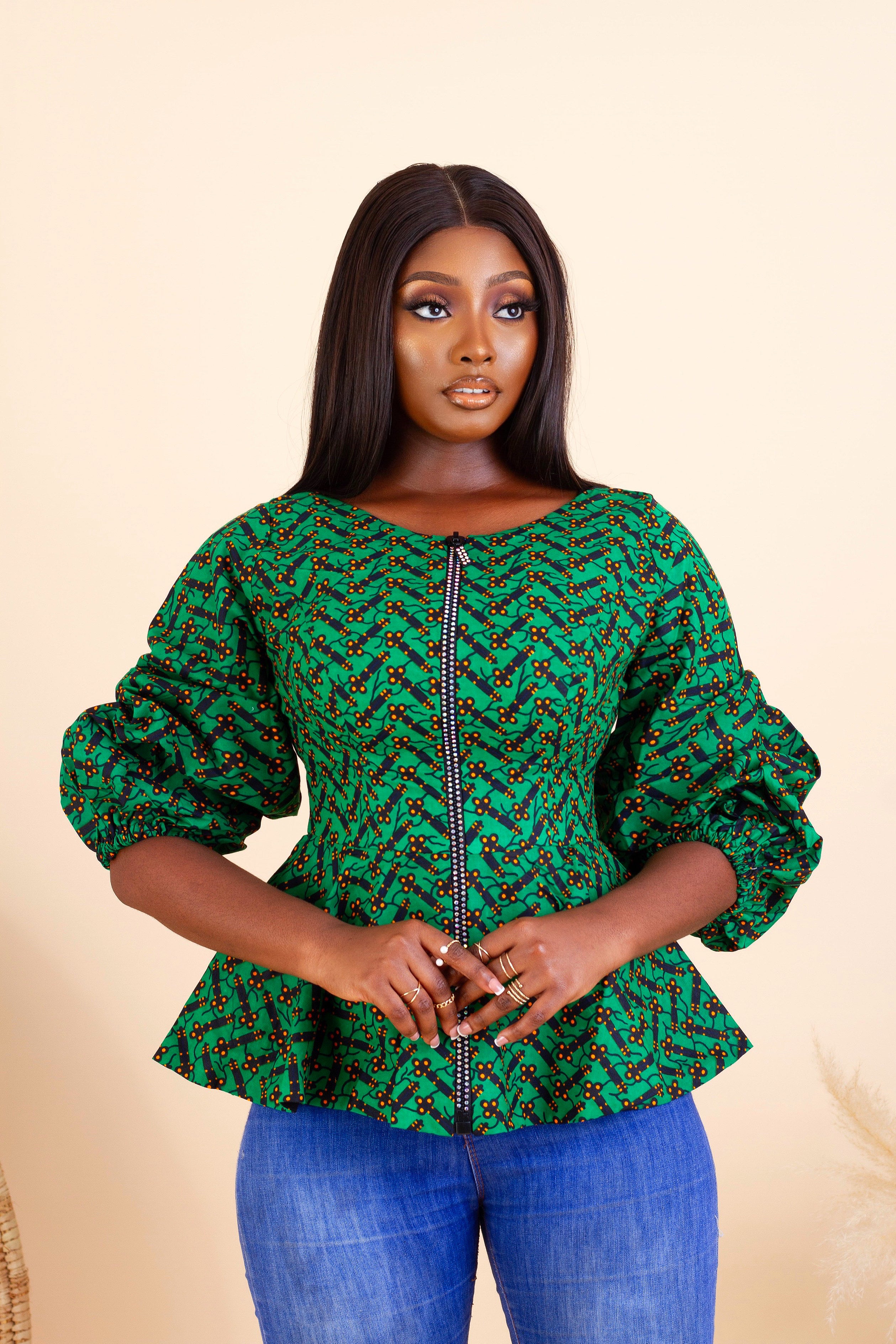 BODET Q - Eniola Top-Green